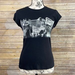 🎰MGM Mirage-Las Vegas strip sparkle tee